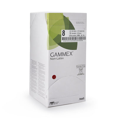 Gammex® Non-Latex Polyisoprene Surgical Glove, Size 8, Green, 1 Case of 200 () - Img 2