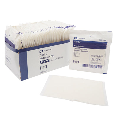 Curity™ Sterile Abdominal Pad, 5 x 9 Inch, 1 Each (General Wound Care) - Img 1