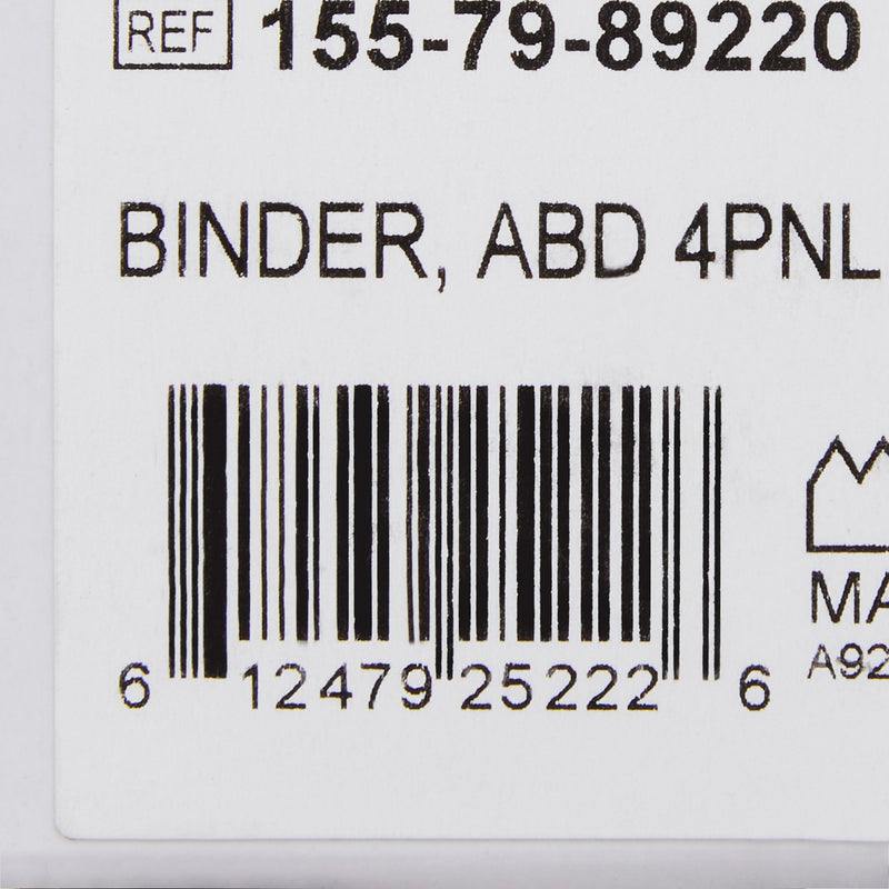 McKesson 4-Panel Abdominal Binder, Large / Extra Large, 1 Each (Immobilizers, Splints and Supports) - Img 4