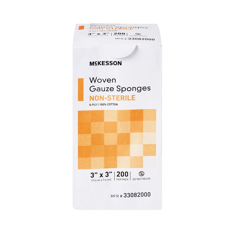 McKesson NonSterile Gauze Sponge, 3 x 3 Inch, 1 Case of 4000 (General Wound Care) - Img 2