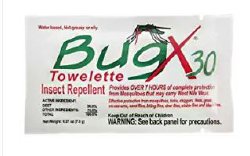 BugX® 30 Insect Repellent with DEET, 1 Case of 300 (Over the Counter) - Img 1