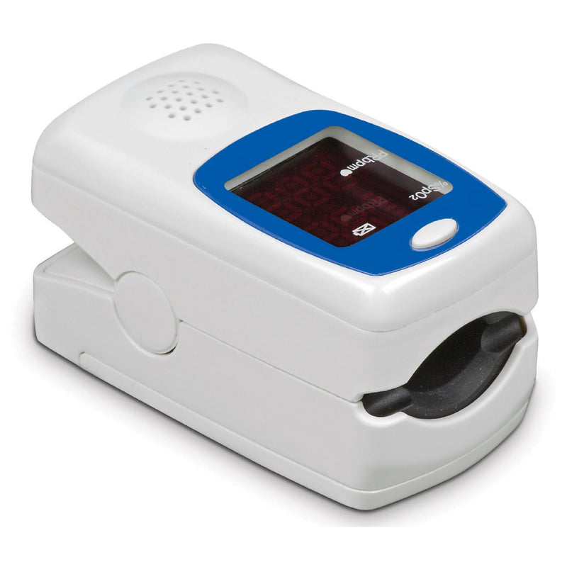SmartHeart Fingertip Pulse Oximeter, Talking Blood Oxygen Saturation Monitor, 1 Each (Oximetry) - Img 5