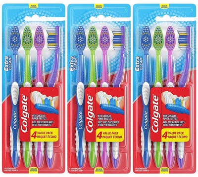 Colgate Plus Manual Medium Toothbrush, 1 Case of 72 (Mouth Care) - Img 1