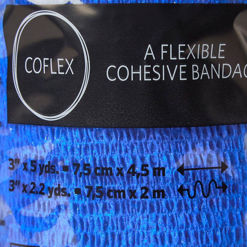 CoFlex® Self-adherent Closure Cohesive Bandage, 3 Inch x 5 Yard, 1 Case of 24 (General Wound Care) - Img 6