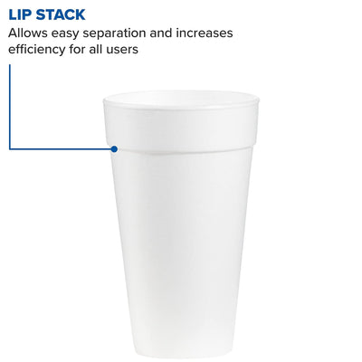 WinCup® Styrofoam Drinking Cup, 24 oz., 1 Case of 300 (Drinking Utensils) - Img 2