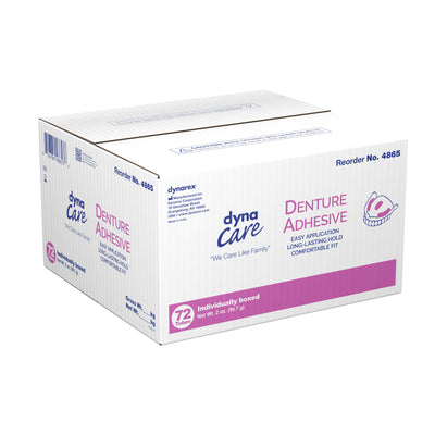 dynarex® Denture Adhesive Cream, 2 oz. Tube, 1 Each (Mouth Care) - Img 3