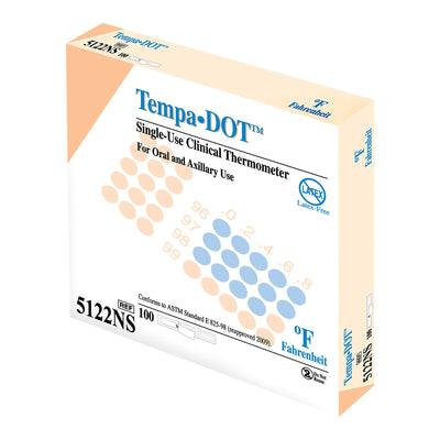 Tempa·DOT™ Disposable Oral Thermometer, 1 Case of 2000 (Thermometers) - Img 1