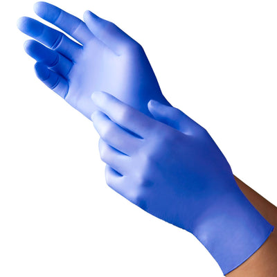 New Age® 9128 Series Nitrile Exam Glove, Large, Violet-Blue, 1 Box of 250 () - Img 2