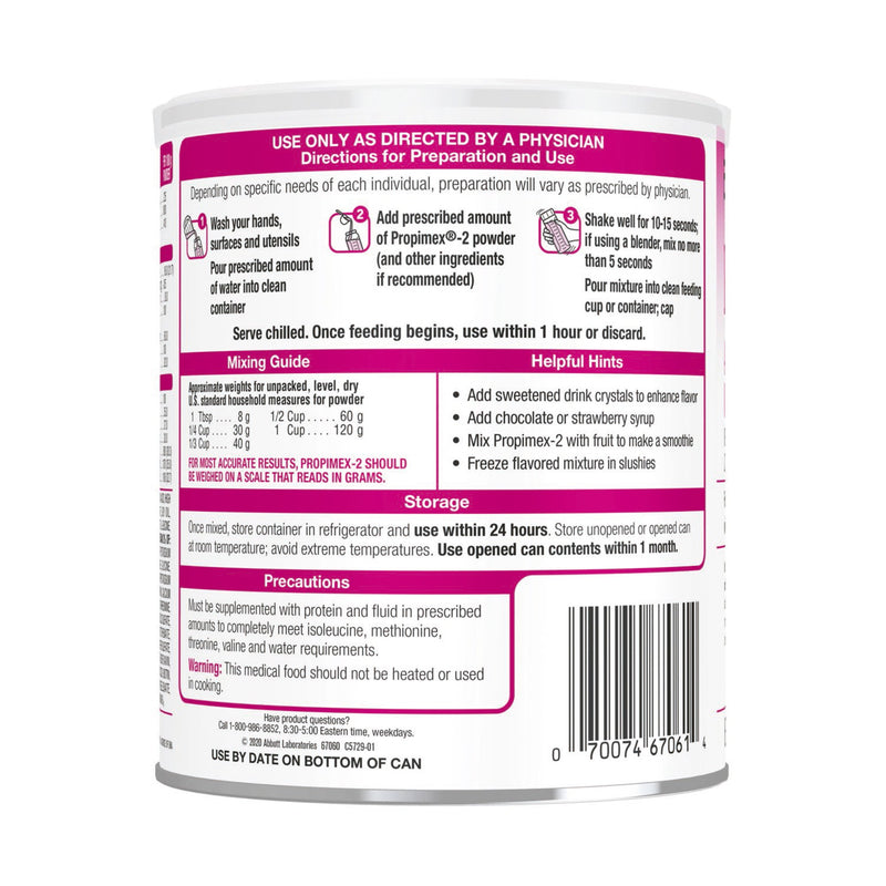 Propimex®-2 Amino Acid Modified Oral Supplement, 14.1 oz. Can, 1 Each (Nutritionals) - Img 3