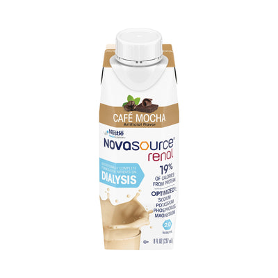 Novasource® Renal Café Mocha Oral Supplement, 8 oz. Carton, 1 Each (Nutritionals) - Img 1