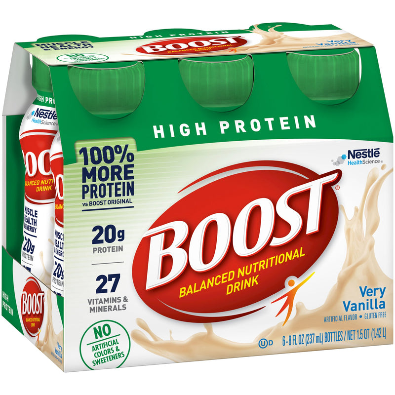 Boost® High Protein Vanilla Oral Supplement, 8 oz. Bottle, 1 Each (Nutritionals) - Img 4