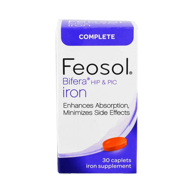 Feosol® Bifera® HIP and PIC Iron / PIC / HIP Mineral Supplement, 1 Bottle (Over the Counter) - Img 1