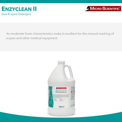 Enzyclean® II Dual Enzymatic Instrument Detergent / Presoak, 1 Case of 4 (Cleaners and Solutions) - Img 3