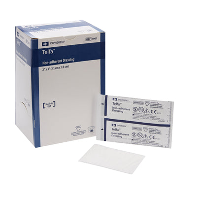 Telfa™ Ouchless Nonadherent Dressing, 2 x 3 Inch, 1 Case of 2400 (General Wound Care) - Img 1