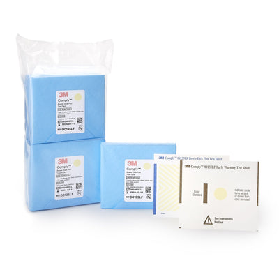 3M™ Comply™ Sterilization Bowie-Dick Plus Test Pack, 1 Bag of 6 (Sterilization Indicators) - Img 1