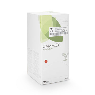 Gammex® Non-Latex Polyisoprene Surgical Glove, Size 7.5, Green, 1 Box of 50 () - Img 2