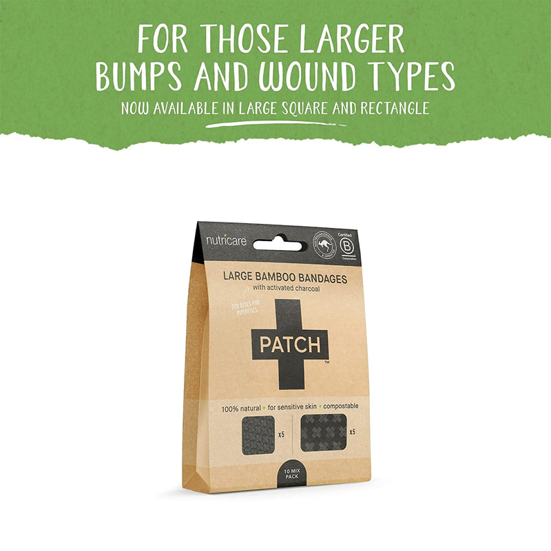 Patch™ Adhesive Strip with Charcoal, 3/4 x 3 Inch, 1 Case of 30 (General Wound Care) - Img 2