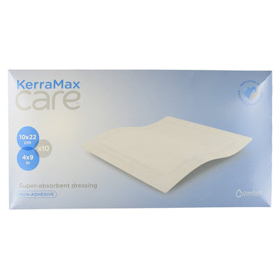 KerraMax Care® Super Absorbent Dressing, 4 x 9 Inch, 1 Each (Advanced Wound Care) - Img 1