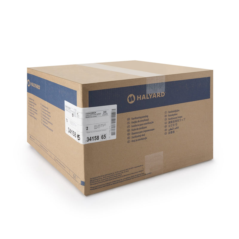 QUICK CHECK* H400 Sterilization Wrap, 36 x 36 Inch, 1 Case of 72 (Sterilization Wraps) - Img 4