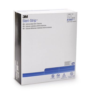 3M™ Steri-Strip™ Antimicrobial Skin Closure Strip, 1 Box of 50 (Skin Closure Strips) - Img 5