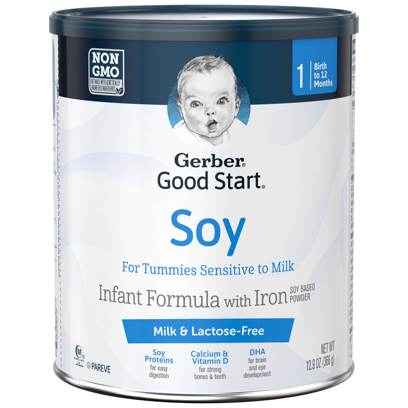 Gerber® Good Start® Soy Powder Infant Formula, 12.9 oz. Can, 1 Case of 6 () - Img 1