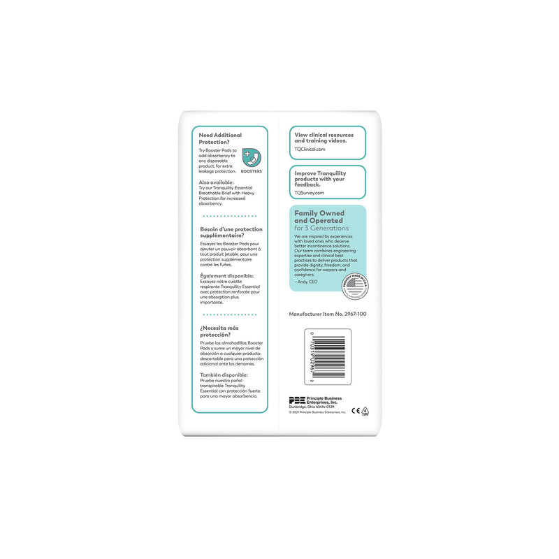 ComfortCare™ Incontinence Brief, Extra Large, 1 Case of 100 () - Img 3