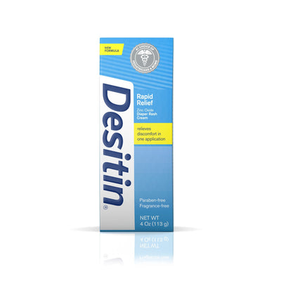 Desitin® Rapid Relief Scented Diaper Rash Treatment Cream, 4 oz. Tube, 1 Pack of 6 (Skin Care) - Img 1