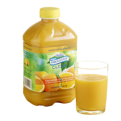 Thick & Easy® Clear Honey Consistency Orange Juice Thickened Beverage, 46 oz. Bottle, 1 Each (Nutritionals) - Img 5