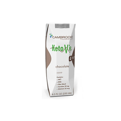 KetoVie™ 4:1 Chocolate Ketogenic Oral Supplement, 8.5 oz. Carton, 1 Each (Nutritionals) - Img 1