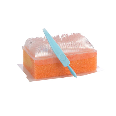 E-Z Scrub™ Red Impregnated Scrub Brush, 1 Each (Skin Care) - Img 7