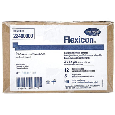 Flexicon® NonSterile Conforming Bandage, 4 Inch x 4-1/10 Yard, 1 Bag of 12 (General Wound Care) - Img 3