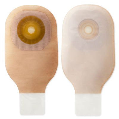 Premier™ Flextend™ One-Piece Drainable Transparent Colostomy Pouch, 12 Inch Length, 7/8 Inch Stoma, 1 Box of 5 (Ostomy Pouches) - Img 1