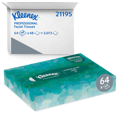 TISSUE, FACIAL KLEENEX JR 8.4"X5.5" (80/BX 64BX/CS) (Facial Tissues) - Img 4