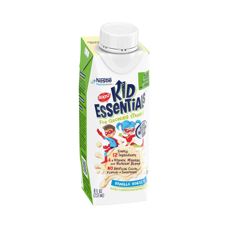 Boost® Kid Essentials™ 1.5 with Fiber Vanilla Pediatric Oral Supplement / Tube Feeding Formula, 8 oz. Carton, 24 per Case, 1 Case of 24 () - Img 4