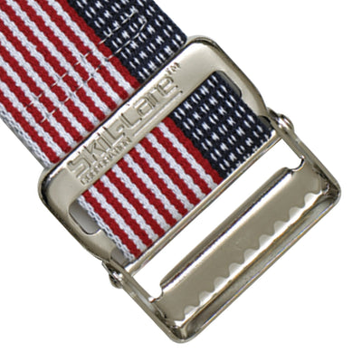 SkiL-Care™ Heavy-Duty Gait Belt with Metal Buckle, Stars & Stripes, 60 Inch, 1 Each (Transfer Equipment) - Img 3