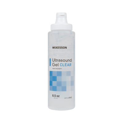 McKesson Ultrasound Gel, Clear, 250 mL (8.5 oz.) Bottle, Ultrasound and Laser Transmission, 1 Case of 12 (Conductive Gel and Cream) - Img 4