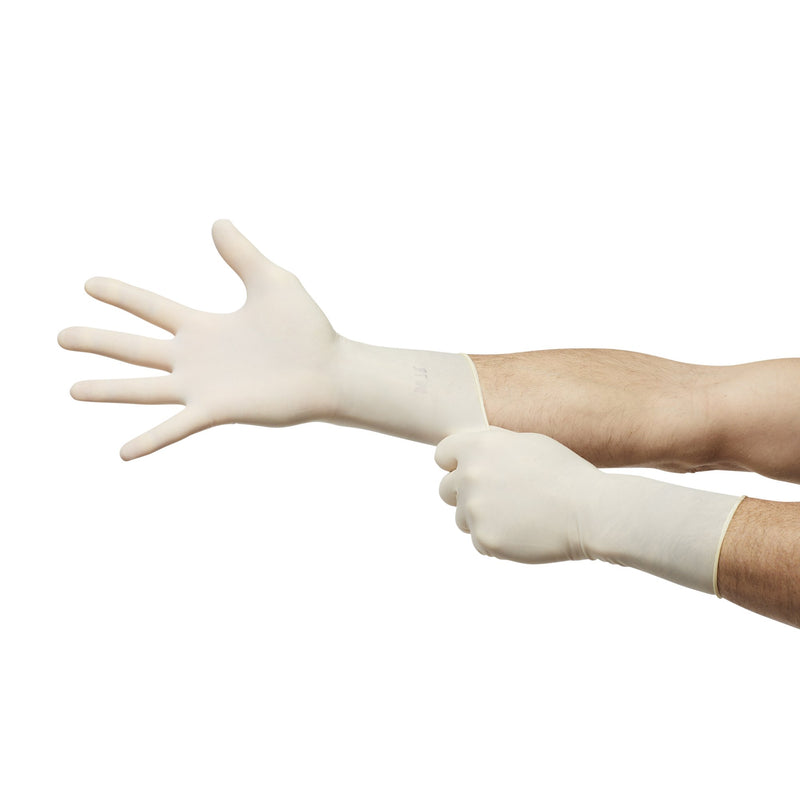 Encore® Latex Textured Surgical Glove, Size 7, Ivory, 1 Box of 50 () - Img 4