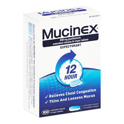 Mucinex® Guaifenesin Cold and Cough Relief, 1 Bottle (Over the Counter) - Img 1