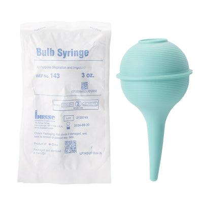 Busse Hospital Disposables Ear / Ulcer Bulb Syringe, 1 Case of 50 (Syringes) - Img 1