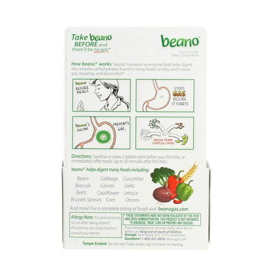 Beano® Alpha-Galactosidase Enzyme Gas Relief, 1 Bottle (Over the Counter) - Img 4