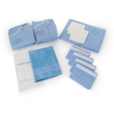 Halyard General Purpose Drape Pack, 1 Case of 8 (Procedure Drapes and Sheets) - Img 1