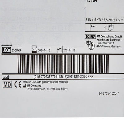 3M™ Coban™ LF Self-adherent Closure Cohesive Bandage, 3 Inch x 5 Yard, Tan, 1 Each (General Wound Care) - Img 5