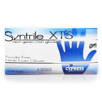 Syntrile® XTS Nitrile Standard Cuff Length Exam Glove, Small, Blue, 1 Case of 2000 () - Img 1