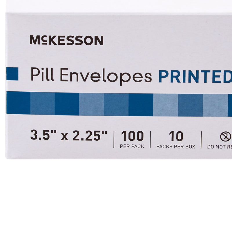 McKesson Pill Envelope, 3½ x 2¼ Inch, 1 Box of 10 (Office and Mailing Envelopes) - Img 4