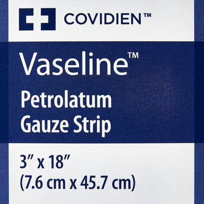 Vaseline® Petrolatum Impregnated Dressing, 3 x 18 Inch, 1 Dozen (Advanced Wound Care) - Img 5