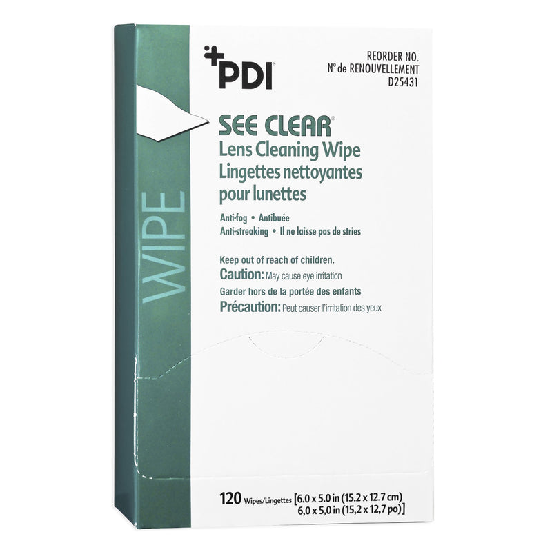 See Clear® Eye Glass Cleaning Wipes, 1 Box of 120 (Apparel Accessories) - Img 2