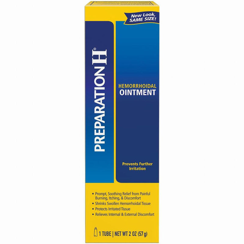 Preparation H® Phenylephrine / Witch hazel Hemorrhoid Relief, 2-ounce Tube, 1 Each (Over the Counter) - Img 2