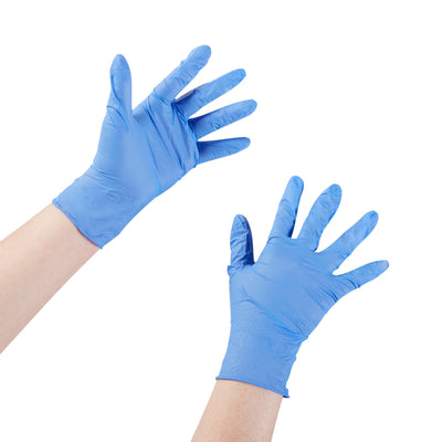 McKesson Confiderm® 3.5C Nitrile Exam Glove, Medium, Blue, 1 Box of 200 () - Img 5