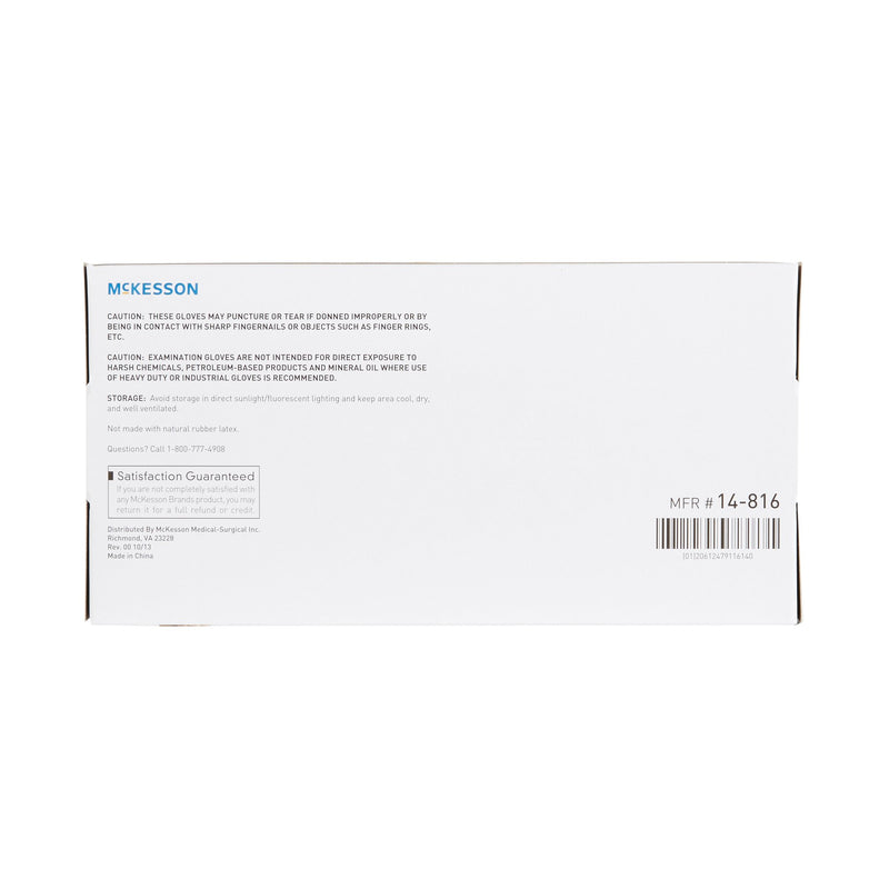 McKesson Stretch Vinyl Exam Glove, Medium, Ivory, 1 Box of 100 () - Img 3