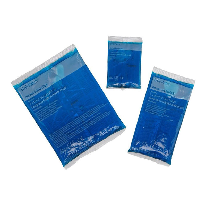 Uni-Patch™ Hot / Cold Therapy Pack, 5 x 10½ Inch, 1 Case of 12 (Treatments) - Img 2